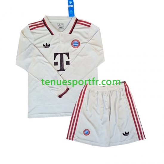Kit Enfant Maillot Troisième Bayern Munich 2024-2025 à Manches Longues