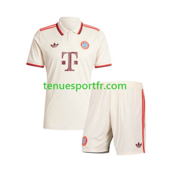 Kit Enfant Maillot Troisième Bayern Munich 2024-2025 à Manches Courtes