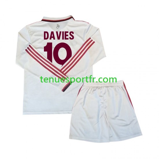 Kit Enfant Maillot Troisième Bayern Munich Davies 19 2024-2025 à Manches Longues
