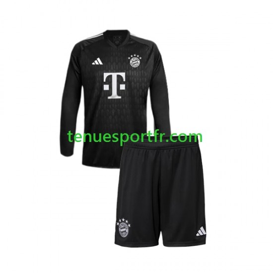 Kit Enfant Maillot Domicile Bayern Munich Gardien 2023-2024 à Manches Longues