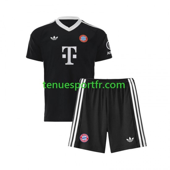 Kit Enfant Maillot Troisième Bayern Munich Gardien 2024-2025 à Manches Courtes
