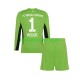 Kit Enfant Maillot Extérieur Bayern Munich Gardien Manuel Neuer 1 2023-2024 à Manches Longues