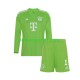 Kit Enfant Maillot Extérieur Bayern Munich Gardien Manuel Neuer 1 2023-2024 à Manches Longues