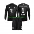 Kit Enfant Maillot Domicile Bayern Munich Gardien Manuel Neuer 1 2023-2024 à Manches Longues