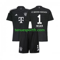 Kit Enfant Maillot Domicile Bayern Munich Gardien Manuel Neuer 1 2023-2024 à Manches Courtes