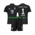 Kit Enfant Maillot Domicile Bayern Munich Gardien Manuel Neuer 1 2023-2024 à Manches Courtes