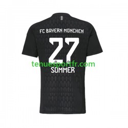Homme Maillot Domicile Bayern Munich Gardien Yann Sommer 27 2023-2024 à Manches Courtes