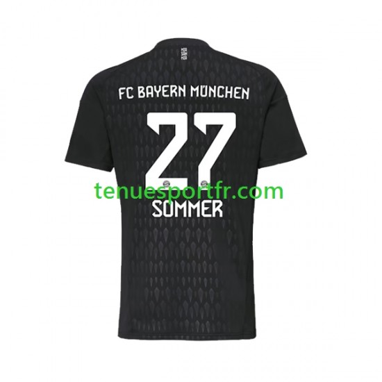 Homme Maillot Domicile Bayern Munich Gardien Yann Sommer 27 2023-2024 à Manches Courtes