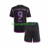 Kit Enfant Maillot Extérieur Bayern Munich Harry Kane 9 2023-2024 à Manches Courtes