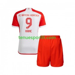 Kit Enfant Maillot Domicile Bayern Munich Harry Kane 9 2023-2024 à Manches Courtes