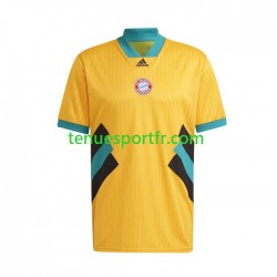 Homme Maillot Retro Domicile Bayern Munich Icon 2022-2023 à Manches Courtes