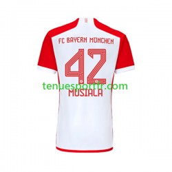 Homme Maillot Domicile Bayern Munich Jamal Musiala 42 2023-2024 à Manches Courtes