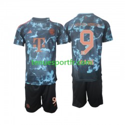 Kit Enfant Maillot Extérieur Bayern Munich Kane 9 2024-2025 à Manches Courtes