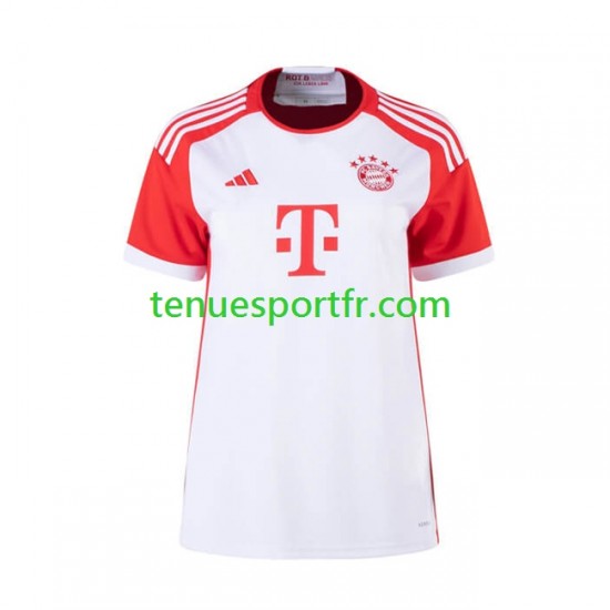Femme Maillot Domicile Bayern Munich 2023-2024 à Manches Courtes
