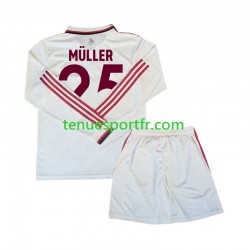 Kit Enfant Maillot Troisième Bayern Munich Muller 25 2024-2025 à Manches Longues