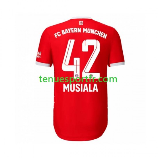 Homme Maillot Domicile Bayern Munich Musiala 42 2022-2023 à Manches Courtes