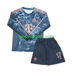 Kit Enfant Maillot Extérieur Bayern Munich Olise 17 2024-2025 à Manches Longues