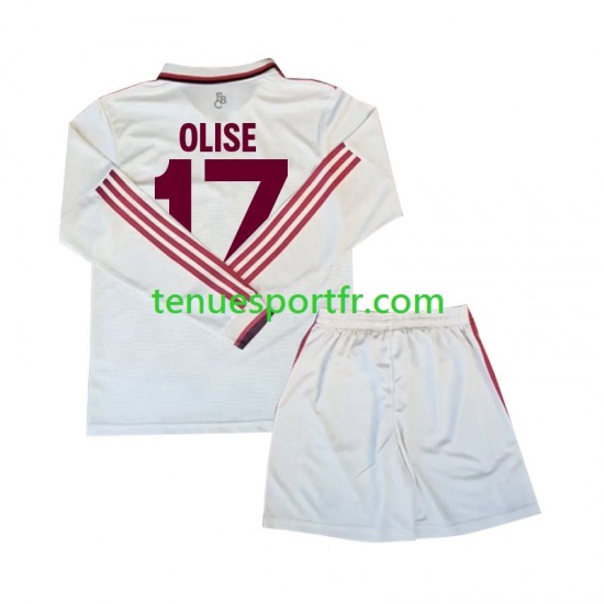 Kit Enfant Maillot Troisième Bayern Munich Olise 17 2024-2025 à Manches Longues