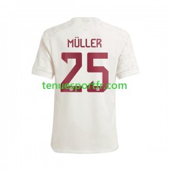 Homme Maillot Troisième Bayern Munich Thomas Muller 25 2023-2024 à Manches Courtes
