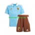 Kit Enfant Maillot Extérieur Belgique Euro 2024 à Manches Courtes