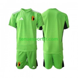 Kit Enfant Maillot Domicile Belgique Gardien 2021-2022 à Manches Courtes