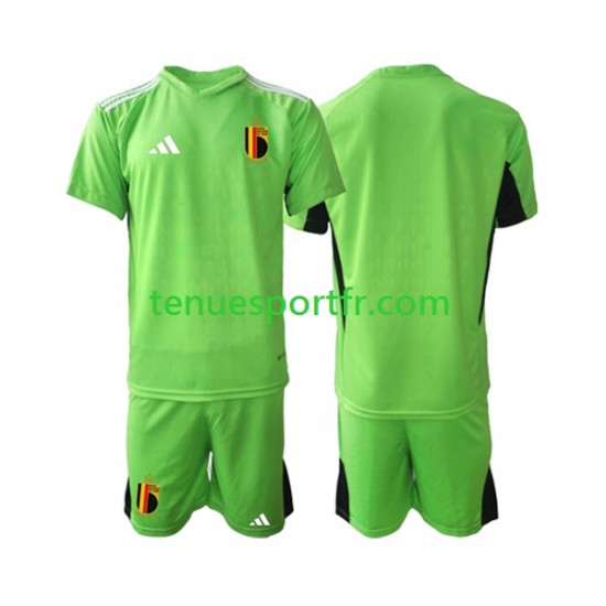 Kit Enfant Maillot Domicile Belgique Gardien 2021-2022 à Manches Courtes
