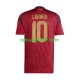 Homme Maillot Domicile Belgique Romelu Lukaku 10 Euro 2024 à Manches Courtes