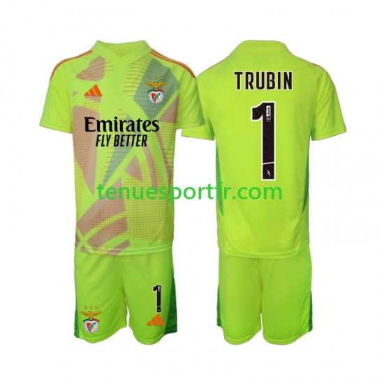 Kit Enfant Maillot Domicile Benfica Gardien Anatolij Trubin 1 2024-2025 à Manches Courtes