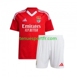 Kit Enfant Maillot Domicile Benfica 2024-2025 Rouge à Manches Courtes