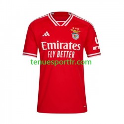 Homme Maillot Domicile Benfica 2023-2024 à Manches Courtes