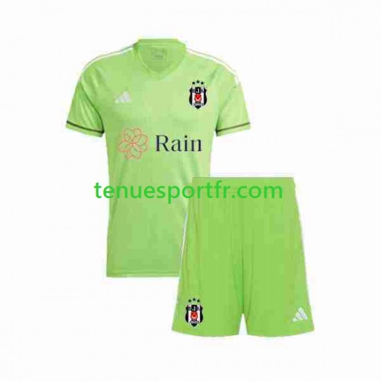 Kit Enfant Maillot Extérieur Besiktas Gardien 2023-2024 à Manches Courtes