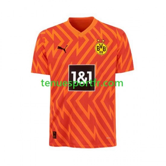 Homme Maillot Extérieur Borussia Dortmund Gardien 2023-2024 à Manches Courtes
