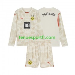 Kit Enfant Maillot Domicile Borussia Dortmund Gardien 2024-2025 à Manches Longues