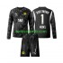 Kit Enfant Maillot Quatrième Borussia Dortmund Gardien Gregor Kobel 1 2024-2025 à Manches Longues