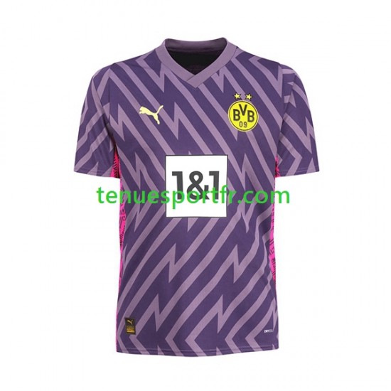 Homme Maillot Domicile Borussia Dortmund Gardien 2023-2024 à Manches Courtes