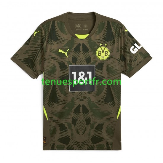 Homme Maillot Domicile Borussia Dortmund Gardien 2024-2025 à Manches Courtes
