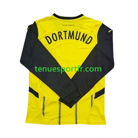 Homme Maillot Domicile Borussia Dortmund 2024-2025 à Manches Longues