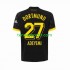 Homme Maillot Extérieur Borussia Dortmund Karim Adeyemi 27 2023-2024 à Manches Courtes