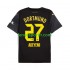 Homme Maillot Extérieur Borussia Dortmund Karim Adeyemi 27 2024-2025 à Manches Courtes