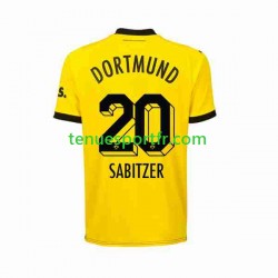 Homme Maillot Domicile Borussia Dortmund Marcel Sabitzer 20 2023-2024 à Manches Courtes