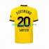 Homme Maillot Domicile Borussia Dortmund Marcel Sabitzer 20 2023-2024 à Manches Courtes