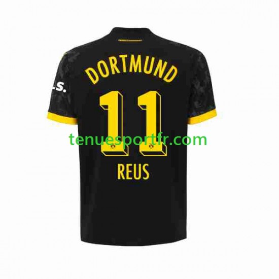 Homme Maillot Extérieur Borussia Dortmund Marco Reus 11 2023-2024 à Manches Courtes