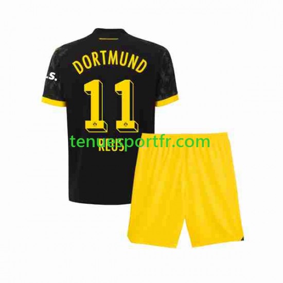Kit Enfant Maillot Extérieur Borussia Dortmund Marco Reus 11 2023-2024 à Manches Courtes