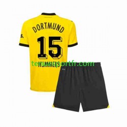 Kit Enfant Maillot Domicile Borussia Dortmund Mats Hummels 15 2023-2024 à Manches Courtes