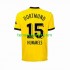 Homme Maillot Domicile Borussia Dortmund Mats Hummels 15 2023-2024 à Manches Courtes