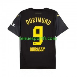 Homme Maillot Extérieur Borussia Dortmund Serhou Guirassy 9 2024-2025 à Manches Courtes