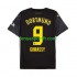 Homme Maillot Extérieur Borussia Dortmund Serhou Guirassy 9 2024-2025 à Manches Courtes