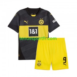Kit Enfant Maillot Extérieur Borussia Dortmund Serhou Guirassy 9 2024-2025 à Manches Courtes