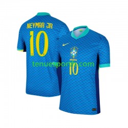 Homme Maillot Extérieur Brésil Neymar JR 10 2024 à Manches Courtes