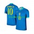 Homme Maillot Extérieur Brésil Neymar JR 10 2024 à Manches Courtes